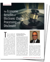 Article: Economic Benefits of Electronic Charge Processing & Disclosure